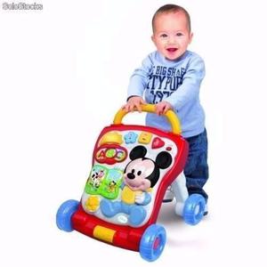 Andador Caminador Bebe Musical Juegos Minnie Mickey Disney