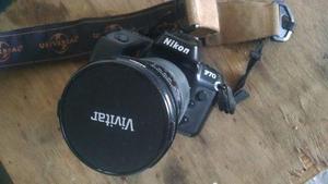 Camara Nikon F70 + Lente Vivitar - A Rollo -