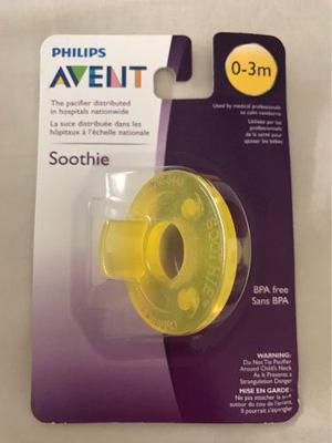 Chupete Avent Soothie Amarillo 0-3 X1