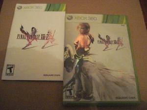 Final Fantasy Xiii-2 Xbox 360 Original(Como Nuevo)