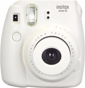 Fujifilm Instax Mini 8 Instant Film Cam Color Blanco