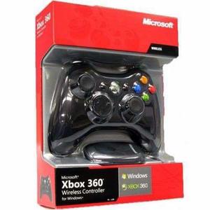Joystick Xbox 360 + Receptor Pc Original Microsof Cybergamer