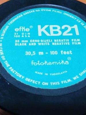 Lata Vacia Película 35mm Kb 21 Made In Yugoslavia