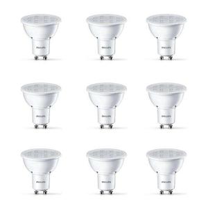 Pack 10 Lamparas Dicroica Philips Led 5w Gu10 220v Calida