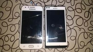 Samsung J1 Y Sony Experia L