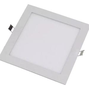 Set X 10 Panel Plafon Led Cuadrado 18w Embutir Frio O Calido