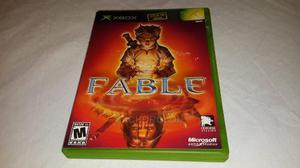 Xzx Juego Fable Para Consola Xbox Ntsc Original
