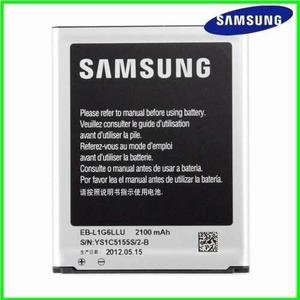 Bateria Samsung Galaxy S3 I9300 Garantía Original Aaa