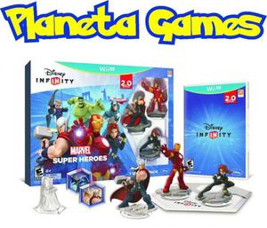 Disney Infinity 2.0 Marvel Nintendo Wii U Nuevos Caja