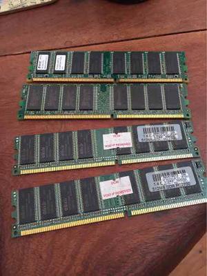 Memoria Ram 2gb (4x512) Ddr Pc