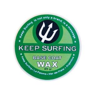 Parafina Base Coat - Keep Surfing - Blanco