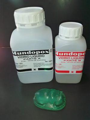 Resina Epoxi Cristal - Mundopox Vidrio Líquido X 750 Gr