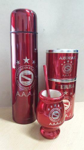 Set Matero Personalizado, Tu Equipo, Logo O Imagen Laser