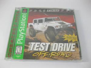 Vgl -test Drive Off Road Nuevo Sellado - Playstation 1