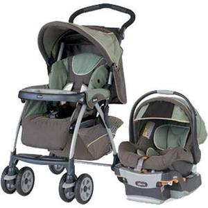 Coche De Bebe+ Huevito + Base Para Auto Marca Chicco