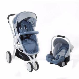 Coche Travel System - Kiddy - Compass Plus White
