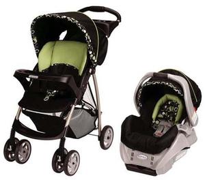 Cochecito Bebe C/ Huevito Y Base Literider Odyssey Graco