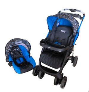 Cochecito Caddy C30 Kiddy Travel System Con Manija Rebatible