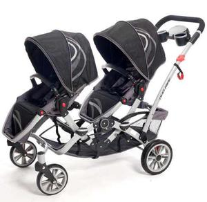 Cochecito Mellizos Duo Rider Infanti Asientos Desmontables