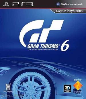 Gran Turismo 6 | Playstation 3 | Entrega Inmediata