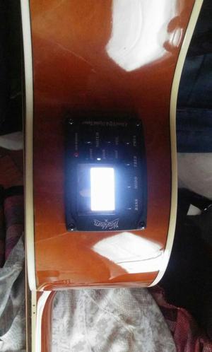 Guitarra Electroacustica Wasburn Nueva con Funda
