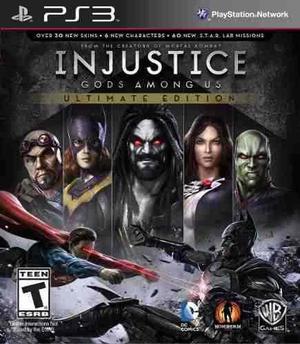 Injustice Gods Among Us Ultimate Edition Ps3 Ya