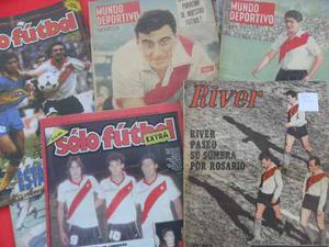 Lote 14 Revista River Plate Solo Futbol Grafico Mundo Deport