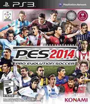 Pes 2014 Ps3 Original Fisico Sellado