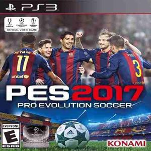 Pes 2017 Pro Evolution Soccer 2017 Ps3 Original Sellado