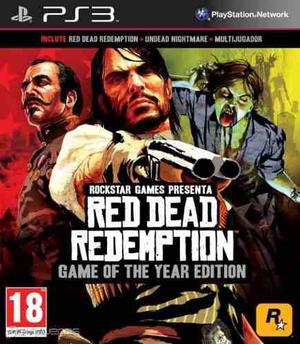 Red Dead Redemption Game Of The Year Edition - Ps3 - Fisico