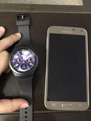 Samsung galaxy S5 new edition y reloj Samsung gear S2