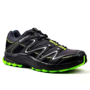 Zapatillas Salomon Trail Score Black Green Hombre