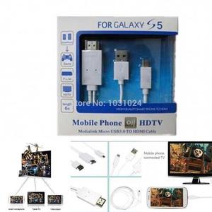 Adaptador Hdtv Samsung Galaxy S5 I9600 Cable Tv Usb Mhl