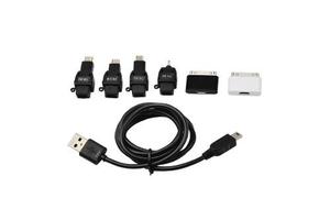 Cable Usb Con 6 Conectores Universales Tagwood Iph018