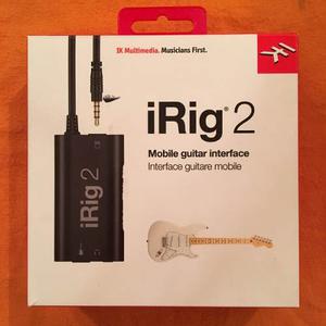 Irig 2 Adaptador Guitarra Iphone/ipad/android Nuevo