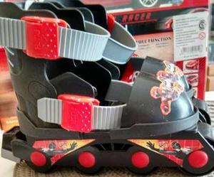 Patines Roller Power Rangers P/niños/as Extensibles Ditoys