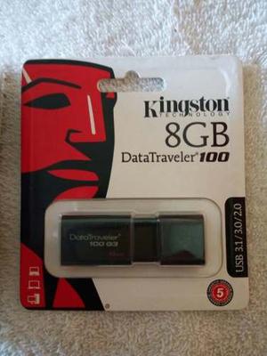 Pendrives Kingston 8 Gb 3.0 Por Diez Unidades