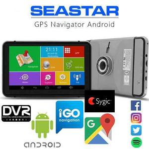 Seastar Gps 7 + Dvr Hd Android 8gb Wifi 4x Cpu Google Maps