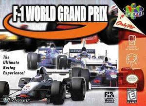 F-1 World Grand Prix Completo Nintendo 64 N64 Gtia Vdgmr