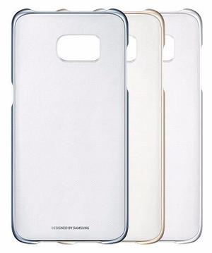 Funda Samsung Clear Cover S7 Edge Original Blister Cerrado