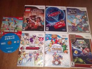 Nintendo Wii con 8 juegos originales