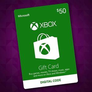 Tarjeta Xbox Live Cash U$50 Usa | Entrega Inmediata - G24