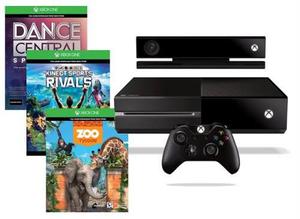 Xbox One 500 Gb Kinect Kit 3 Juegos Descarga Auriculares Gti
