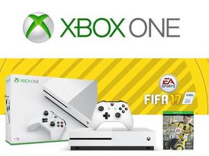 Xbox One S Ultra Hd 4k Hdr 1tb + Fifa 17 Nuevos En Caja