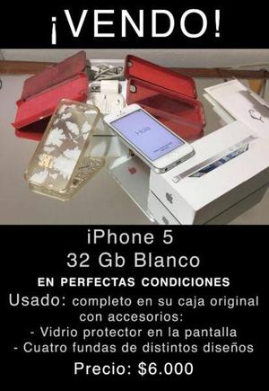 iPhone 5 32Gb BLANCO