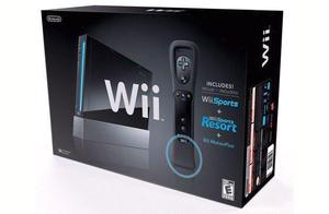 vendo nintendo wii black o permuto