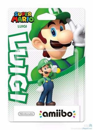 Amiibo Luigi Super Mario Nuevo,sellado Y Original