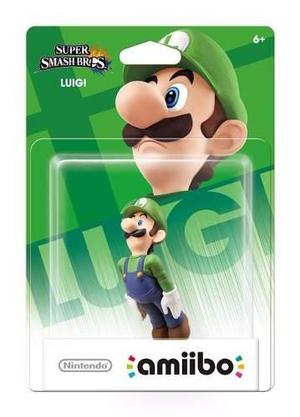 Amiibo Luigi Super Smash Bros Nuevo,sellado Y Original