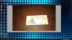 Billete De 1 Peso 1947