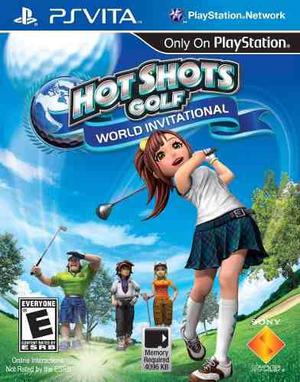 Hot Shots Golf Ps Vita Sony Original Físico Sellado